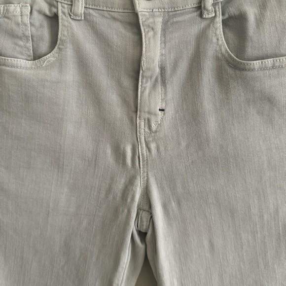 ZARA Kids Grey Denim Long Shorts Adjustable Waist Cotton Stretch 5 Pocket 13/14Y - Picture 14 of 16